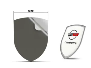 Corvette Striscioni Auto Pregiati Professionali Regolabili